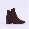 Tamaris Cika V Cut Cuff Ankle Boot - Mocca Combi