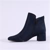Tamaris Cika V Cut Cuff Ankle Boot - Navy