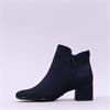 Tamaris Cika V Cut Cuff Ankle Boot - Navy