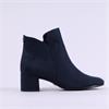 Tamaris Cika V Cut Cuff Ankle Boot - Navy