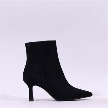 Tamaris Reyna Pointed High Heel Boot - Black Suede