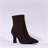 Tamaris Reyna Pointed High Heel Boot - Mocha Suede