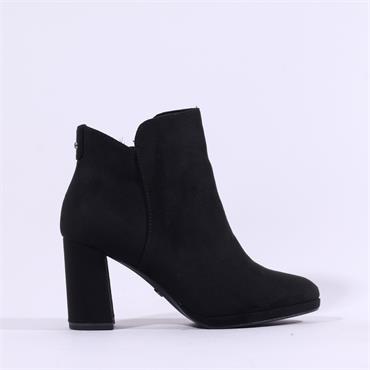 Tamaris Imola High Block Heel Ankle Boot - Black