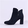 Tamaris Imola High Block Heel Ankle Boot - Navy