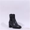 Tamaris Rudinia Rope Tassle Boot - Black Leather