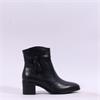 Tamaris Rudinia Rope Tassle Boot - Black Leather