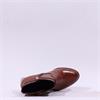 Tamaris Aspasia 2 Strap Block Heel Boot - Cognac Leather