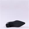 Tamaris Loulia Point Toe Block Heel Boot - Black