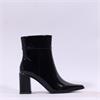 Tamaris Loulia Point Toe Block Heel Boot - Black