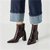 Tamaris Loulia Point Toe Block Heel Boot - Merlot