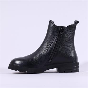 Tamaris Iona Flex Leather Chelsea Boot - Black