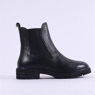 Tamaris Iona Flex Leather Chelsea Boot - Black