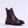 Tamaris Iona Flex Leather Chelsea Boot - Merlot