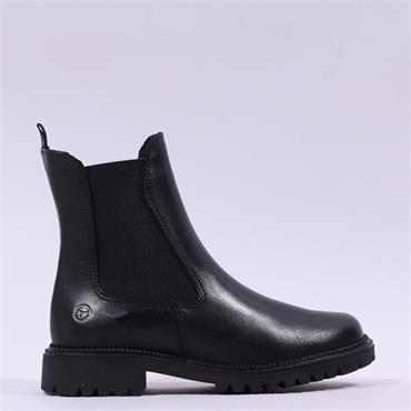 Tamaris Soul Chunky Chelsea Boot - Black