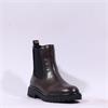 Tamaris Sabrina Pull On Gusset Boot - Mocca Combi