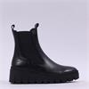 Tamaris Cobina Wedge Gusset Boot - Black