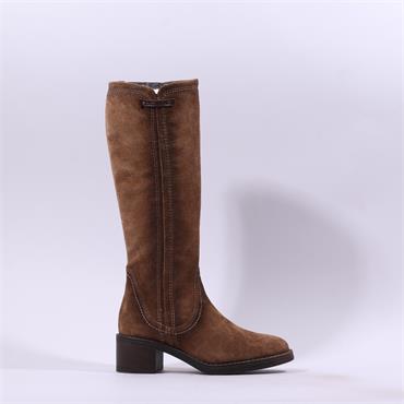 Tamaris Asami Country Style Long Boot - Brown