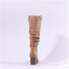 Tamaris Aquila Pointed Knee High Boot - Beige