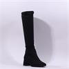 Tamaris Elsa Block Heel Long Boot - Black