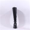 Tamaris Balea Block Heel Strap Long Boot - Black