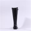 Tamaris Betina Stretch Calf Long Boot - Black Leather