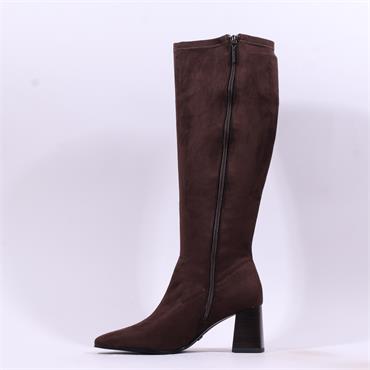 Tamaris Balea Pointed Long Boot - Mocca
