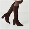 Tamaris Balea Pointed Long Boot - Mocca