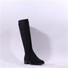 Tamaris Norivelle Low Heel Long Boot - Black