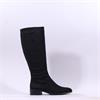 Tamaris Norivelle Low Heel Long Boot - Black