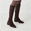 Tamaris Norivelle Low Heel Long Boot - Mocca