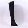 Tamaris Aspasia Over Knee Blockheel Boot - Black