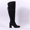 Tamaris Aspasia Over Knee Blockheel Boot - Black