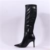 Tamaris Gabbe Stiletto Knee High Boot - Black