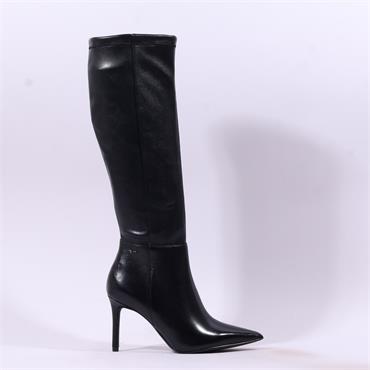 Tamaris Gabbe Stiletto Knee High Boot - Black