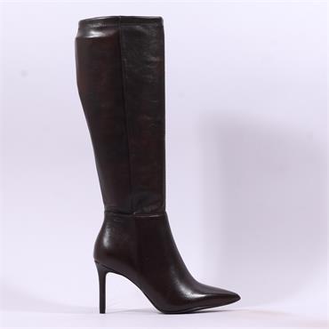 Tamaris Gabbe Stiletto Knee High Boot - Mahogany