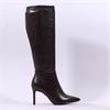 Tamaris Gabbe Stiletto Knee High Boot - Mahogany