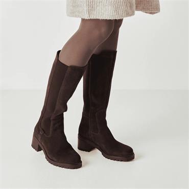Tamaris Lennon Long Gusset Boot - Mocca