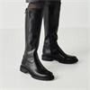 Tamaris Soul Stretch Calf Long Boot - Black Leather