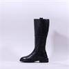 Tamaris Iona Stretch Calf Flex Long Boot - Black Leather