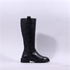 Tamaris Iona Stretch Calf Flex Long Boot - Black Leather