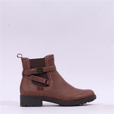 Tamaris Janica Strappy Gusset Boot - Muscat