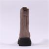 Tamaris Canado Mid Calf Gusset Boot - Taupe Suede