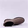 Tamaris Canado Mid Calf Gusset Boot - Taupe Suede