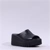 Tamaris Cobe Wedge Mule Sandal - Black