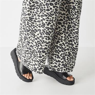 Tamaris Lina Wedge Mule Sandal - Black