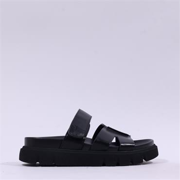 Tamaris Latica Velcro Strap Sandal - Black
