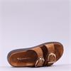 Tamaris Amelie Chunky Buckle Sandal - Cognac