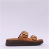 Tamaris Amelie Chunky Buckle Sandal - Cognac