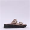 Tamaris Amelie Chunky Buckle Sandal - Taupe