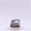 Tamaris Ada Frilled Chunky Buckle Sandal - Denim